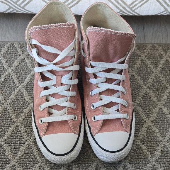 Converse All Star Pink Canvas Sneakers - Picture 2 of 4